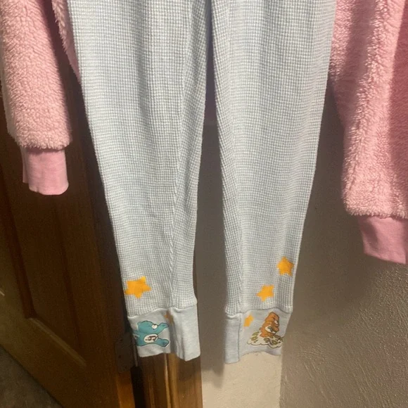 Care Bear set 3X Fluff hoodie+⭐️waffle pant+🧦🐻socks+headband/wristband NIP💕$19 - Picture 10 of 17